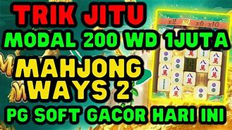 Trik Pola Gacor Mahjong Ways 2 Hari Ini Modal Kecil